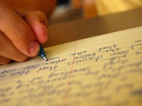 Student Writing Personal Statement