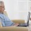 Male Baby Boomer Using Laptop