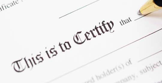 Newest Certificate Programs
