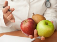Female Nutritionist Talking About Food Choices