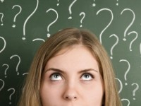 Confused Female College Student