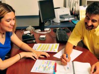 Student Receiving Help From Advisor