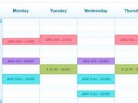 Creating a Class Schedule