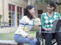 Female Students on Campus