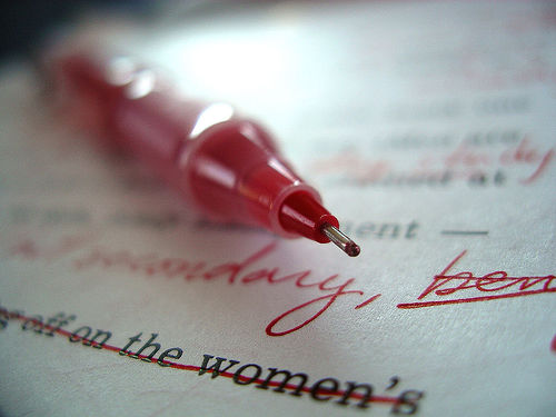 Proofreading for College Admissions