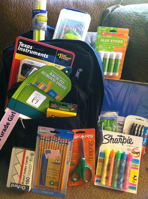 Collection of Eco-Friendly School Supplies