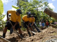 People Performing Community Service